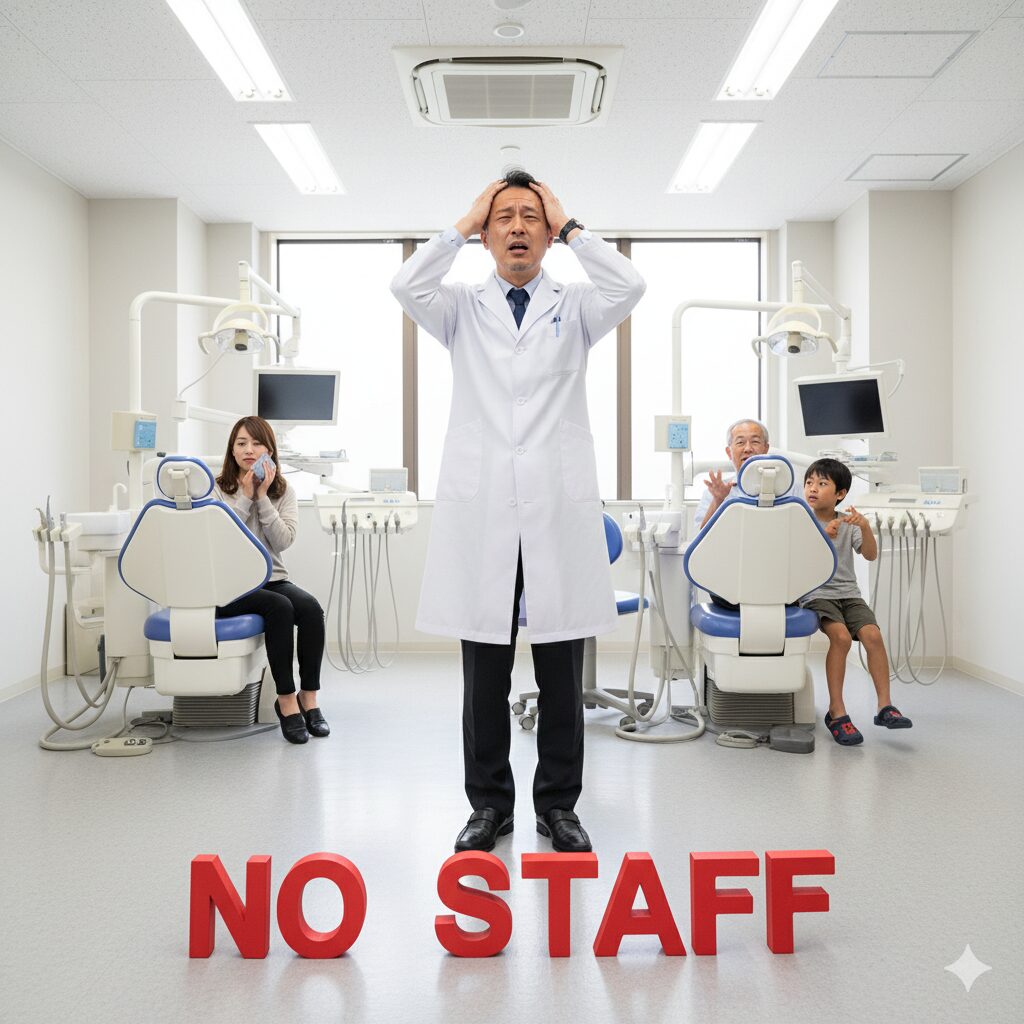 歯科医師　歯科衛生士　求人　離職　歯科医院　デンタル　採用支援　GBP　MEO　訪問歯科　障がい者施設　介護施設　高齢者施設　歯磨き　SNS　活用